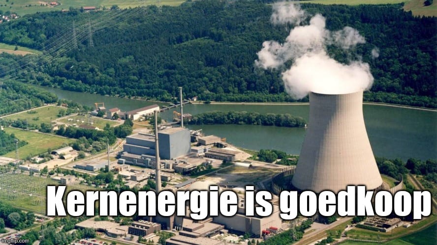 Kernenergie is goedkoop